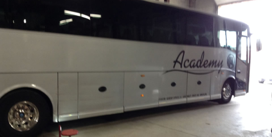 Paint Job for Academy Bus